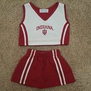 Toddler girls IU cheerleading outfit